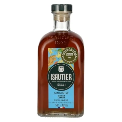 Abbildung von Isautier Arrangé GINGER LEMON Rum Liqueur 40% Vol. 0,5l