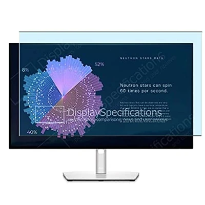 Abbildung von Vaxson 2 Stück Anti Blaulicht Schutzfolie kompatibel mit Dell U2722D U2722DE 27&quot; Display Bluelight folie folien Displayschutzfolie （ nicht Panzer Schutz Glas SchutzGlas PanzerGlas ）