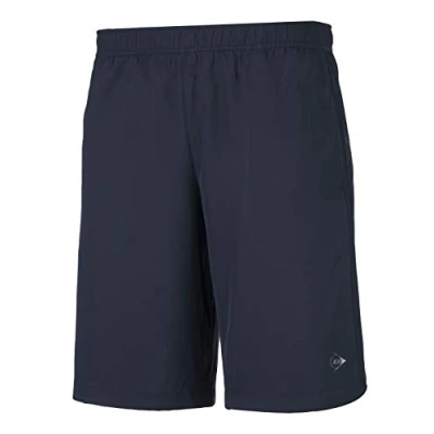 Abbildung von Dunlop kurze Sporthose, Herren, Größe: Small, Dunkelblau weiss