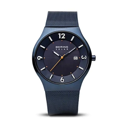 Abbildung von Bering Uhr, Herren, Größe: One Size, Blau