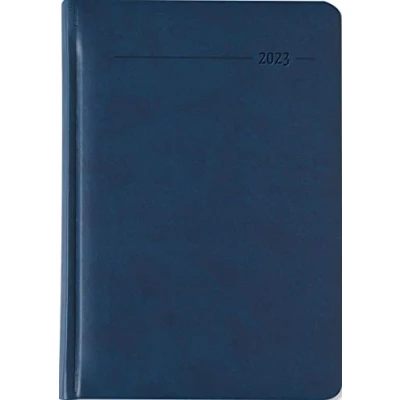 Abbildung von Wochenplaner Tucson blau 2023 Büro Kalender A5 Cheftimer blue 1 Woche 2 Seiten 128 Einband Alpha Edition