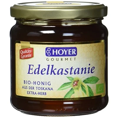 Abbildung von Hoyer Bio Edelkastanienhonig, 2er Pack (2 x 500 g)