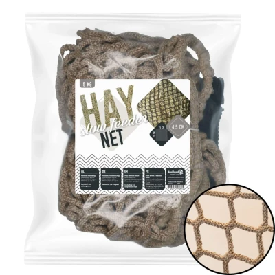 Abbildung von Excellent Heu Slowfeeder Netz 5 kg (5 mm dick, Maschenweite 45 mm) One Size Natural