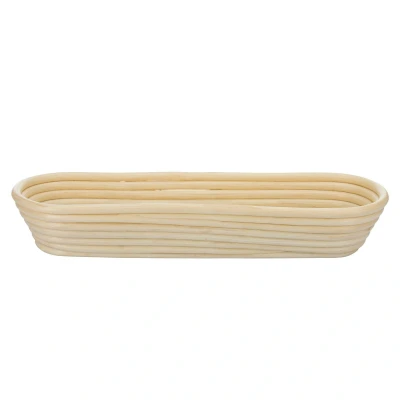 Abbildung von Westmark Gärkörbchen, Für 1500 2000g Brotteig, Oval, Länge: ca. 40 cm, Peddigrohr, Hellbeige, 32022270