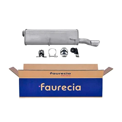 Abbildung von HELLA 8LD 366 032 901 Endschalldämpfer hinten mit Anbauteilen PEUGEOT: 307 Schrägheck, SW Kasten / Kombi