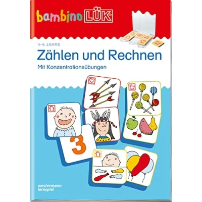 Abbildung von bambinoLÜK: 4/5/6 Jahre Vorschule Zählen und Rechnen (bambinoLÜK Übungshefte: Vorschule)