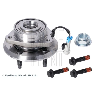 Abbildung von BLUE PRINT ADBP820068 Radlagersatz Vorderachse ohne Stoppfunktion Radlager in Radnabe integriert, mit 90 Schrägkugellager OPEL: Antara