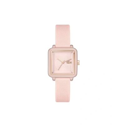 Abbildung von Lacoste Uhr mit DREI Zeiger Quarzwerk für Damen Kollektion LACOSTE.12.12 Flow Silikonarmband