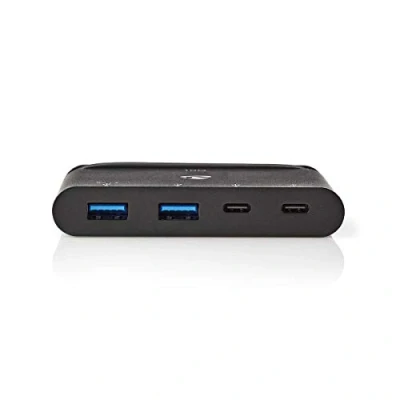 Abbildung von Nedis USB Adapter 3.2 Type C™ 2x A / C™, Schwarz