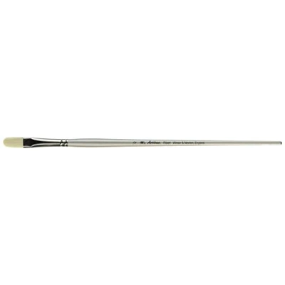 Abbildung von Winsor &amp; Newton 5523012 Artisan Synthetikfaser Pinsel mit Leistungsmerkmalen von Schweineborsten, robust und haltbar, perfekt für dickflüssige Öl Farbe Filbertpinsel Nr.12