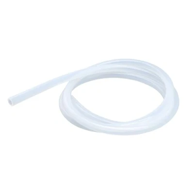Abbildung von LAVMHAB Silikonschlauch 8mm ID x 12mm OD 1.5 Meter Länge, Lebensmitteltaugliche Schläuche Flexibler Schlauch Klar Wasser Luft Rohre für die Pumpe übertragen