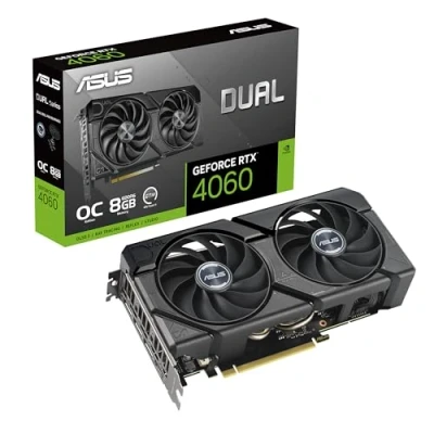 Abbildung von Asus Dual GeForce RTX 4060 EVO OC Grafikkarte (8 GB, GDDR6)