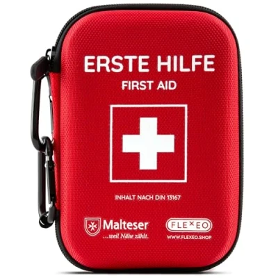 Abbildung von FLEXEO Erste Hilfe Set Traveller, (1 St), Notfallset für Motorradfahren, Wandern, Fahrradfahren