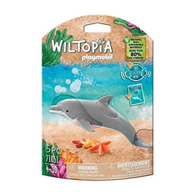 Abbildung von Playmobil Wiltopia Delfin, 4 Jahr(e), Grau, Mehrfarbig