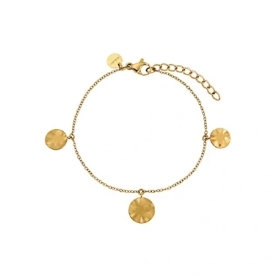 Abbildung von NOELANI Armband Edelstahl Damen Armschmuck, 16+3 cm, Gold, Kommt in Schmuck Geschenk Box, 2032737