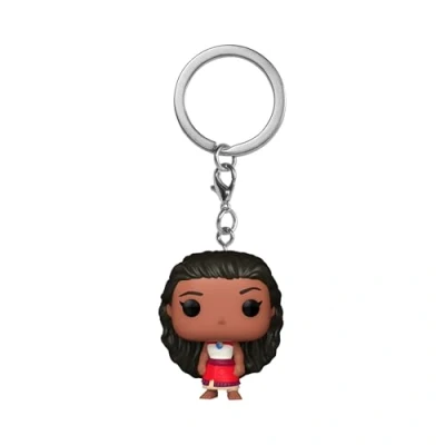 Abbildung von Funko Pop! Keychain: Moana 2 Vaiana Neuartiger Schlüsselanhänger Vinyl Minifigur Zum Sammeln Strumpffüller Geschenkidee Offizielle Handelswaren Movies Fans