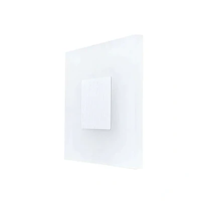 Abbildung von Lucande LED Wandleuchte Berlind, 26 cm, weiß, Glas, Metall