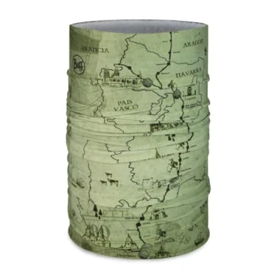 Abbildung von Buff Modeschal Camino de Santiago CoolNet UV® Multifunktionstuch Green Multi