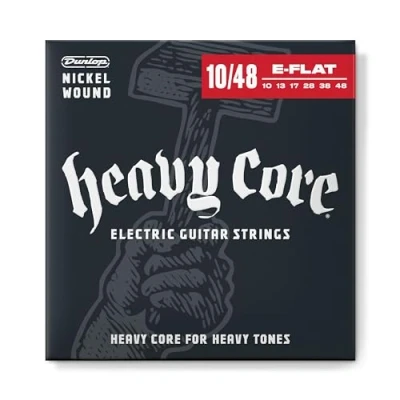 Abbildung von Dunlop E Gitarren Saiten DHCN1048 Schwerer Kern 10 48
