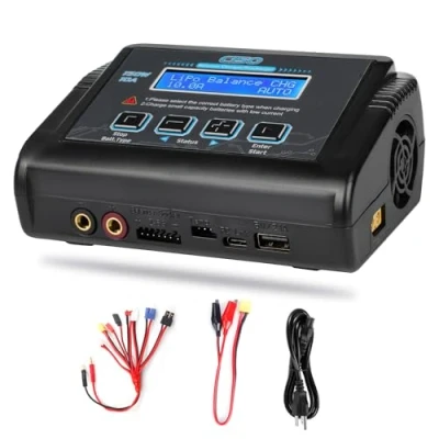 Abbildung von Haisito Balance Ladegerät Entlader High Power 150W 10A AC/DC, Multi für LiPo NiCd Li Ion Fe NiMH LiHV PB Smart Batterie