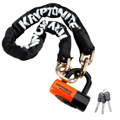 Abbildung von Kryptonite Unisex Adult Cadena Antirrobo NY Noose W EVS4 Komponenten und Ersatzteile, Mehrfarbig, One Size