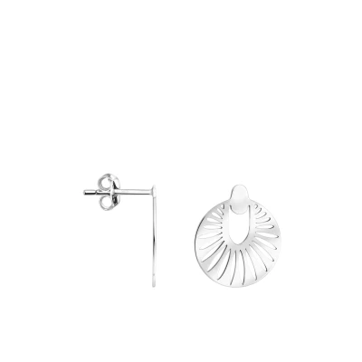 Abbildung von SOFIA MILANI Damen Ohrringe 925 Silber Sonnen Blumen Kreis Ohrstecker E3011