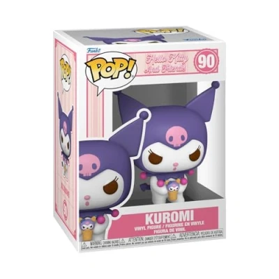 Abbildung von Funko Sammelfigur Kuromi mit Dessert, Hello Kitty and Friends Sammelfigur, 90, 9,5 cm, Sanrio Reihe