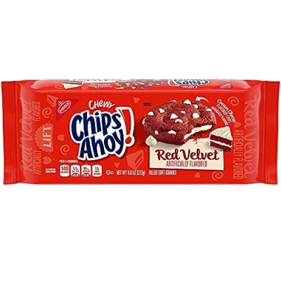 Abbildung von Chips Ahoy Cookies, Red Velvet, 9.6 Ounce ( 2 pack )