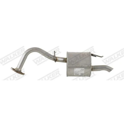 Abbildung von WALKER 23506 Endschalldämpfer 850 ohne Anbauteile TOYOTA: Yaris II Schrägheck