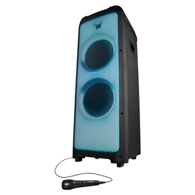 Abbildung von Medion® LIFE® X61200 Partylautsprecher, Bluetooth®, Lichtefekte, 2 x 80 W RMS Bluetooth Lautsprecher (160 W)