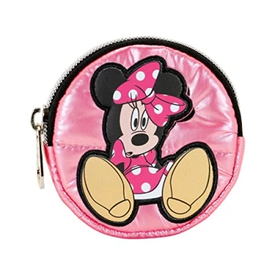 Abbildung von Minnie Maus Shoes Padding Cookie Portemonnaie, Rosa