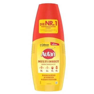 Abbildung von Autan Insektenschutz Spray Multi Inscet Insekten &amp; Mückenschutz Pumpspray, 100 ml