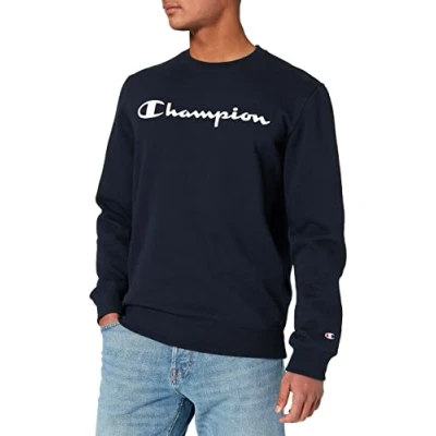 Abbildung von Champion Crewneck Sweatshirt, Herren, Größe: XS, Dark blue