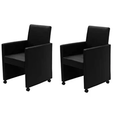 Abbildung von vidaXL 2X Esszimmerstuhl Kunstleder Esszimmer Sessel Essstuhl Küchenstuhl