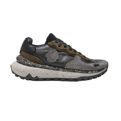 Abbildung von Satorisan Chacrona Metta Buckingham Casual Sneaker Herren Vintage Leder Sportschuhe Farbe Black Größe 44