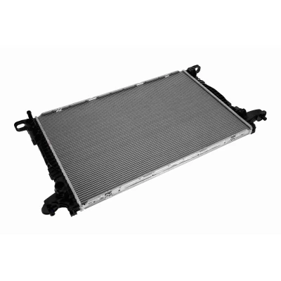 Abbildung von VEMO V10 60 0108 Kühler, Motorkühlung Aluminium 720mm 471mm 26mm AUDI: A4 B9 Avant, Limousine, A5 Sportback, VOLKSWAGEN: Touareg III