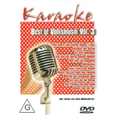 Abbildung von Karaoke Best of Volksmusik Vol. 3