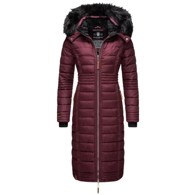 Abbildung von Navahoo UMAY Wintermantel, Damen, Größe: Small, Dark red melange