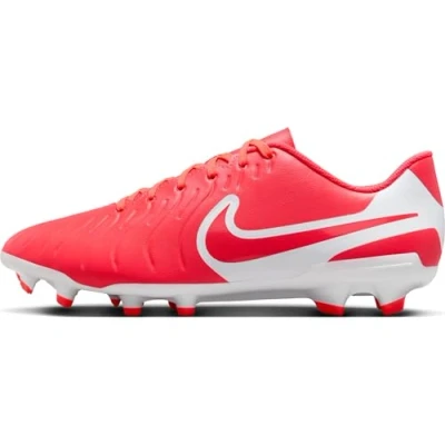 Abbildung von Nike Performance Tiempo Legend 10 CLUB FG/MG Fußballschuh Nocken, Größe: 40.5, Hot lava/white Schuhe