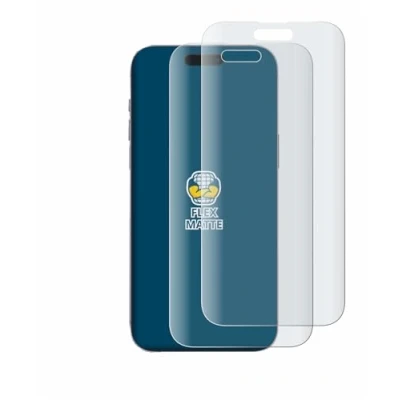 Abbildung von BROTECT Full Cover Schutzfolie Matt für Apple iPhone 14 Pro Max (2 Stück) Screen Displayschutz Folie, 3D Curved, Anti Reflex