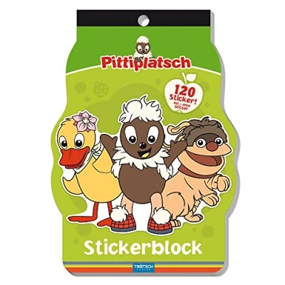 Abbildung von Trötsch Sandmann Stickerblock Pittiplatsch: Stickerbuch Beschäftigungsblock