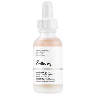 Abbildung von The Ordinary Lactic Acid 5 % + HA 2 Superficial Peeling Formulation 30 ml