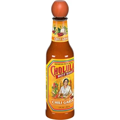 Abbildung von Cholula Chili garlic Hot Sauce Pack of 3