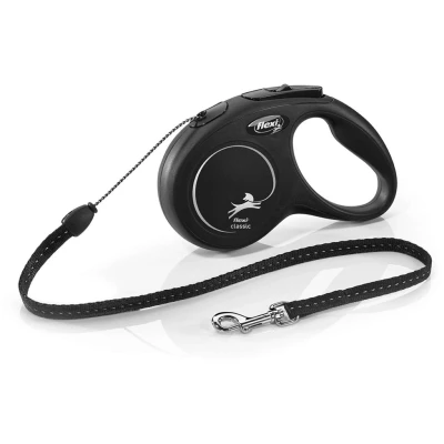 Abbildung von Hundeleine Flexi New Classic Cord S 5m/12kg SCHWARZ
