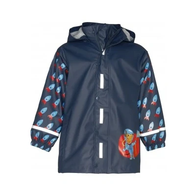 Abbildung von Playshoes Unisex Kinder Regenjacke Wind Und Wasserdicht Regenmantel Regenbekleidung, Die Maus Weltraum, 140 EU