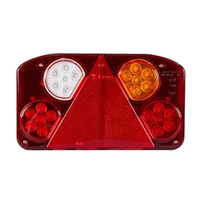 Abbildung von UNITRAILER Multifunktionale rechte LED Rückleuchte mit Dreiecksreflektor LZD 845