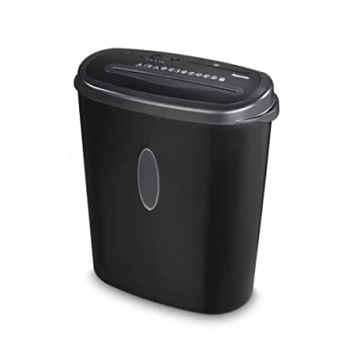 Abbildung von Hama Home Aktenvernichter N12CD 21L, Haushaltshefter, BüroAktenvernichter 12 Blatt DVD cd Disc für Blu Ray Discs 21, schwarz