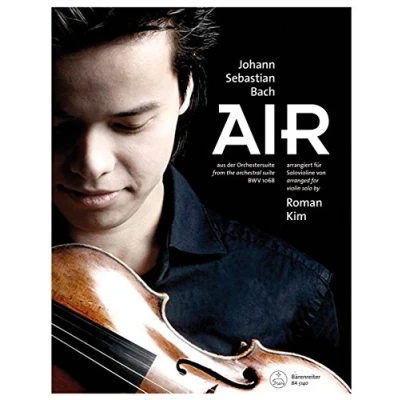 Abbildung von Air (aus der Orchestersuite BWV 1068). Arrangiert für Solovioline von Roman Kim