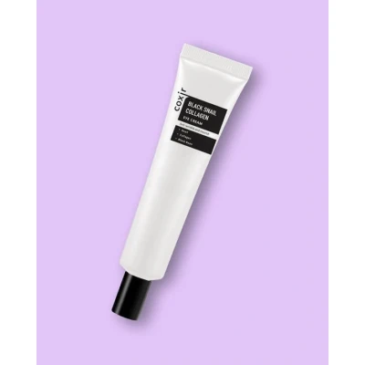 Abbildung von COXIR Black Snail Kollagen Augencreme (30 ml / 1,01 fl.oz.) Schwarze Bohnen Schneckenschleim formulierte Kollagencreme