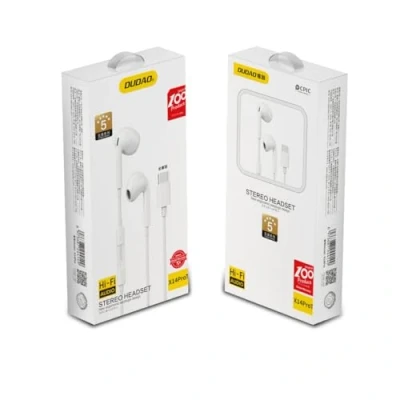 Abbildung von Dudao In Ear Kopfhörer mit USB Typ C Anschluss weiß (X14PROT)